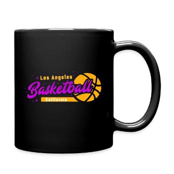 Basketball City - Los Angeles - Full Colour Mug - black - Right