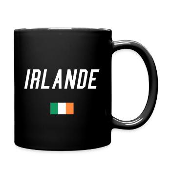 irlande - Mug uni - noir - Droite