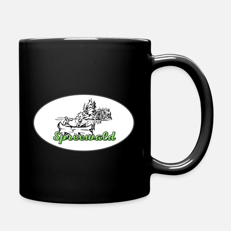 Spreewald Logo - Tasse einfarbig - Schwarz