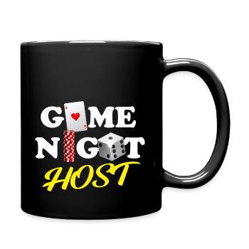 Game night host - Full Colour Mug - black - Right