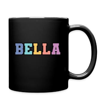 Nom - Bella - Mug uni - noir - Droite