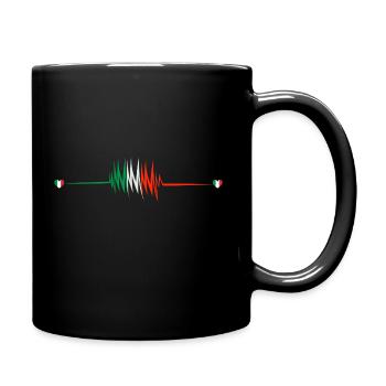 Italia Italien Italy - Full Colour Mug - black - Right