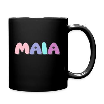 Nom - Maia - Mug uni - noir - Droite