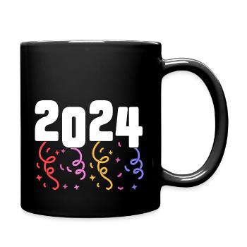 Feux d’artifice du Nouvel An Réveillon du Nouvel An 2024 - Mug uni - noir - Droite