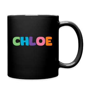 Name - Chloe - Full Colour Mug - black - Right