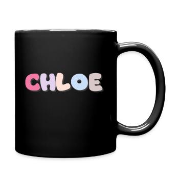 Name - Chloe - Full Colour Mug - black - Right