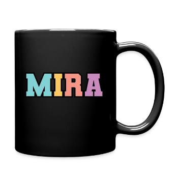 Nom - Mira - Mug uni - noir - Droite
