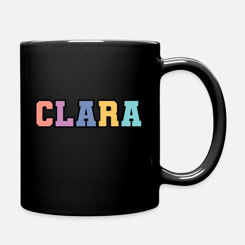 Nom - Clara - Mug uni - noir