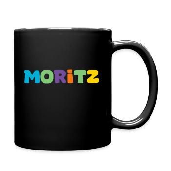 Nom - Moritz - Mug uni - noir - Droite