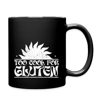 Trop cool pour le gluten - Funny Celiac Design - Mug uni - noir - Droite