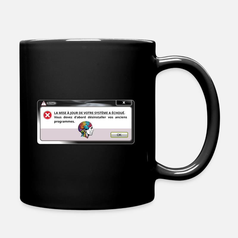 UPDATED - Full Colour Mug - black