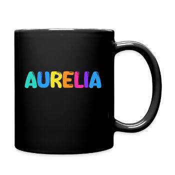 Name - Aurelia - Full Colour Mug - black - Right