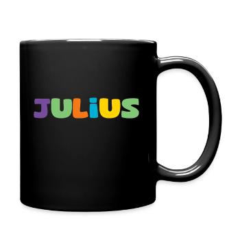 Name - Julius - Full Colour Mug - black - Right