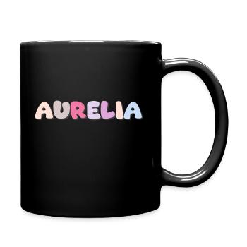 Name - Aurelia - Full Colour Mug - black - Right