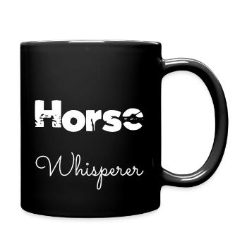 horse riding tips cool horse competitions - Tasse einfarbig - Schwarz - Rechts