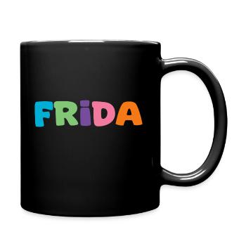 Name - F r i d a - Full Colour Mug - black - Right