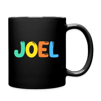 Nom - Joel - Mug uni - noir - Droite