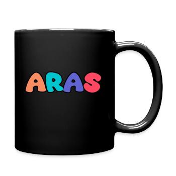 Nom - Aras - Mug uni - noir - Droite