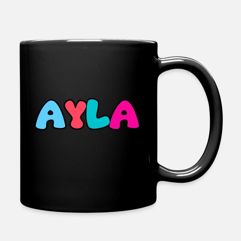 Nom - Ayla - Mug uni - noir