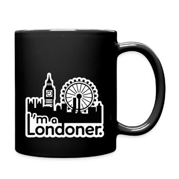 ICH BIN EIN LONDONER - Tasse einfarbig - Schwarz - Rechts