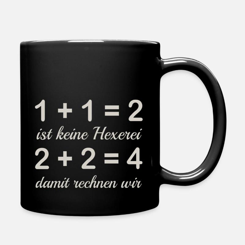 Calculate - Full Colour Mug - black