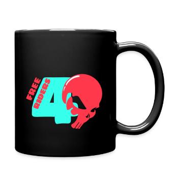 FR49 Pink Summer - Mug uni - noir - Droite