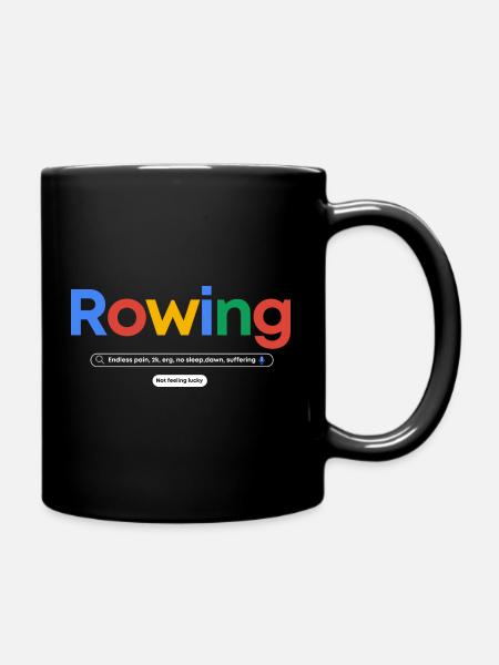 Aviron drôle Web Search Rires - Mug uni - noir