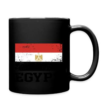 Drapeau égyptien Holiday - Mug uni - noir - Droite