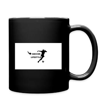 Soccer lifestyle - Full Colour Mug - black - Right