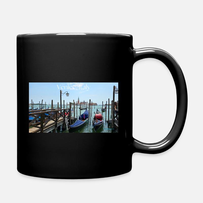 Venedig, Italien - Tasse einfarbig - Schwarz