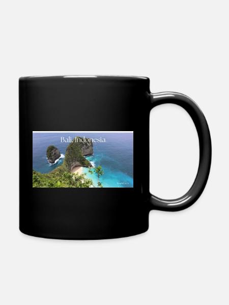 Bali, Indonesia - Full Colour Mug - black