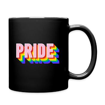 STOLZ - Tasse einfarbig - Schwarz - Rechts