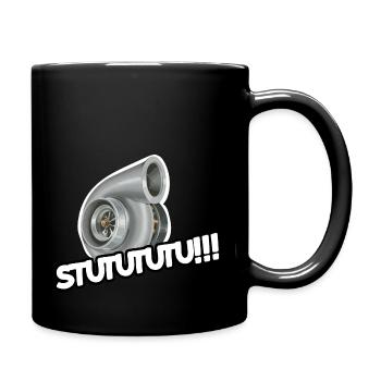 Turbolader - Tasse einfarbig - Schwarz - Rechts