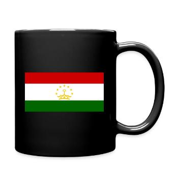 Tajikistan - Full Colour Mug - black - Right