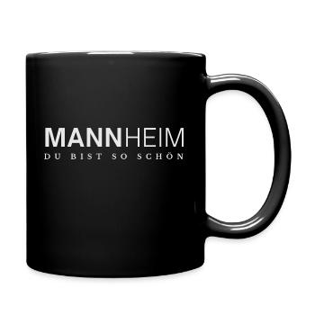 Mannheim, vous êtes si belle - Mug uni - noir - Droite