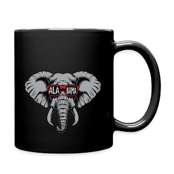 Alabama Football Lover Elephant Game Day Fan Gear - Mug uni - noir - Droite