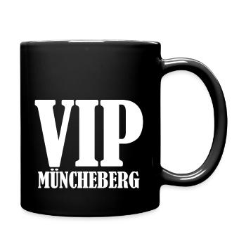 VIP Müncheberg - Tasse einfarbig - Schwarz - Rechts