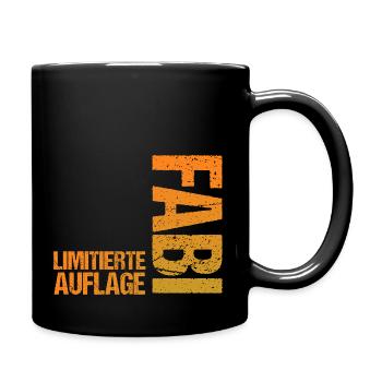 Fabien - Mug uni - noir - Droite