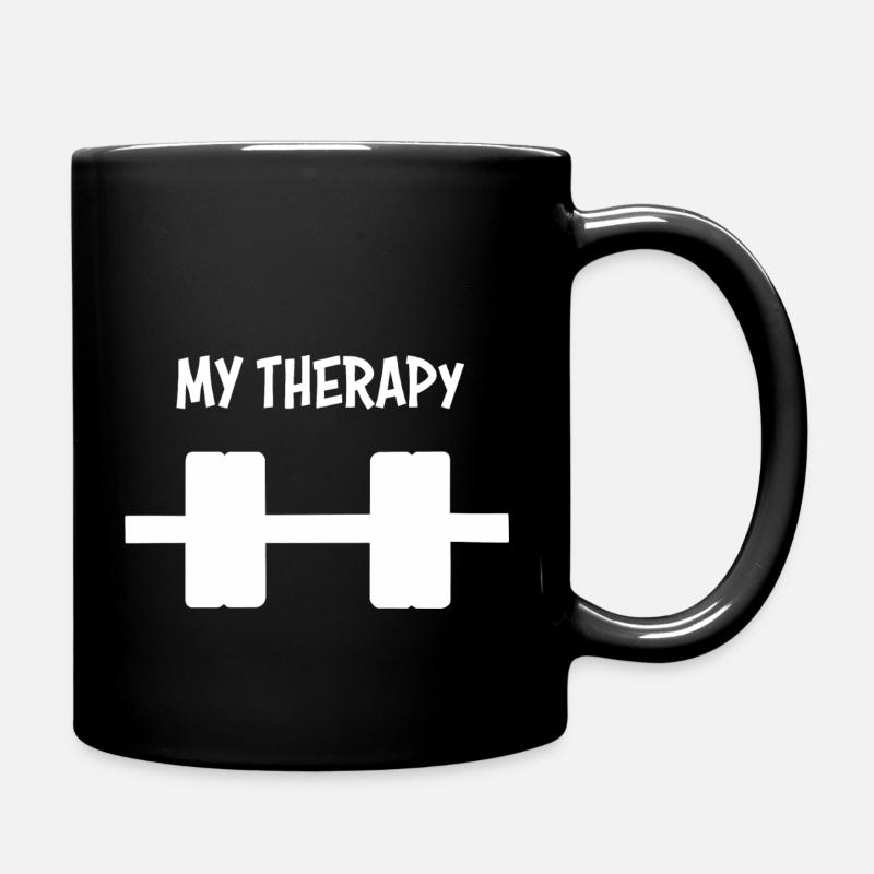 My Therapy - Training - Full Colour Mug - black