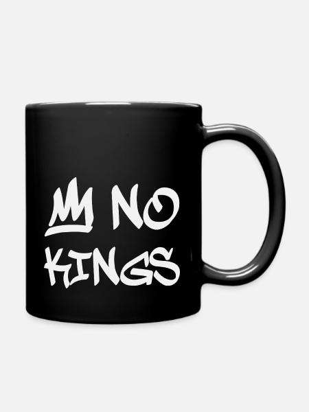 No Kings in America since 1776 - Tasse einfarbig - Schwarz