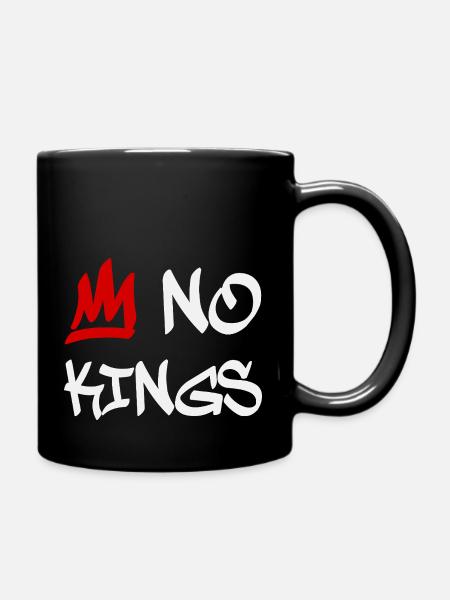 No Kings in America since 1776 - Tasse einfarbig - Schwarz