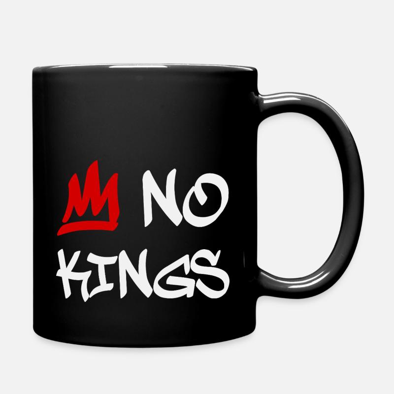 No Kings in America since 1776 - Tasse einfarbig - Schwarz