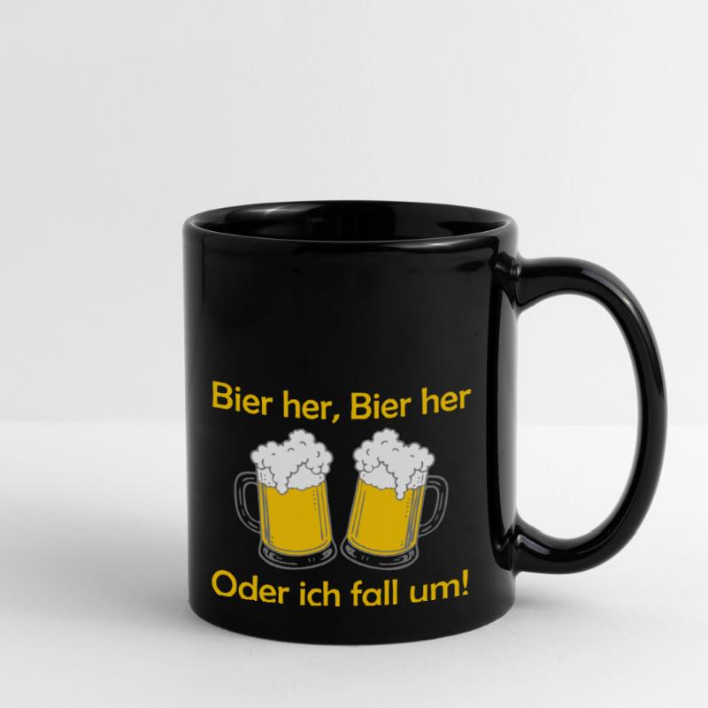 Bees here, Bees here - oder ich fall um! Full Colour Mug