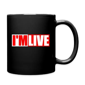 Live Streamer Stream Livestream irl Streams - Full Colour Mug - black - Right
