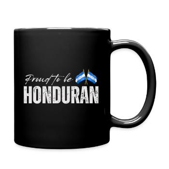 Fierté hondurienne, j’adore le Honduras - Mug uni - noir - Droite