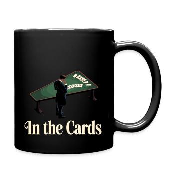 Conception stratégique d’un joueur de poker - Mug uni - noir - Droite