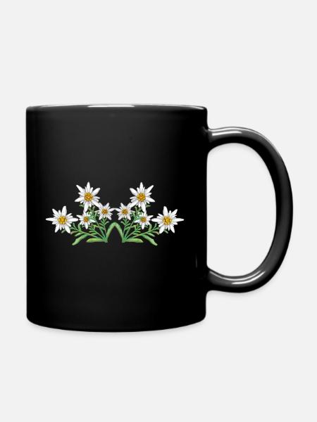 Edelweiss - Mug uni - noir