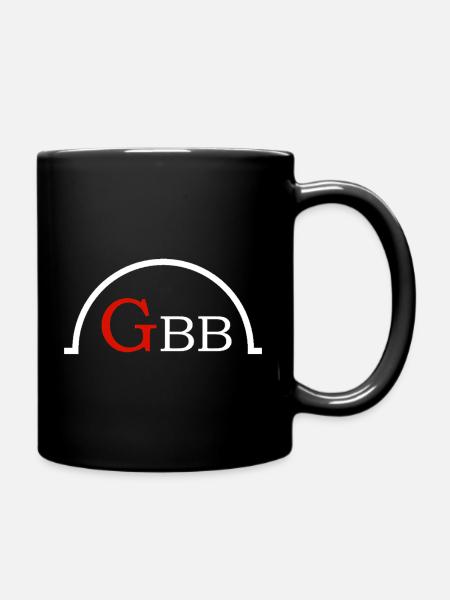 GBB Geesthachter Bürgerbühne - Tasse einfarbig - Schwarz