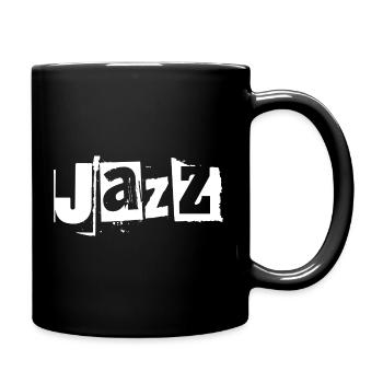 Jazz Graffiti Bold Vibe - Tasse einfarbig - Schwarz - Rechts