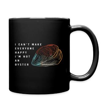 Oysters - Full Colour Mug - black - Right